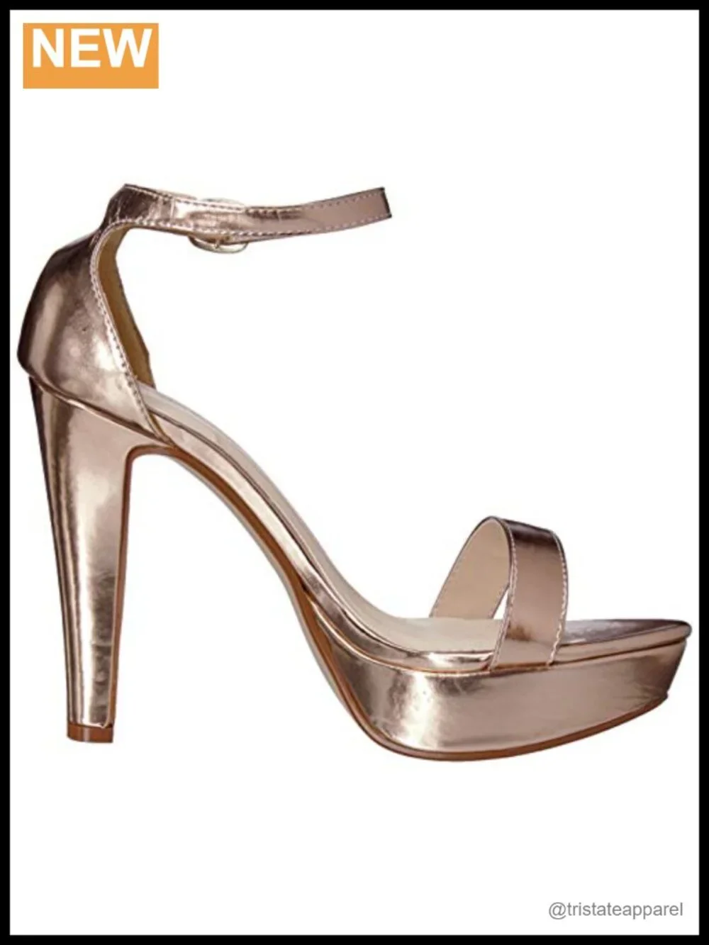 Touch Ups Mary Platform Heeled Sandal Adjustable Ankle Strap Dress Shoe